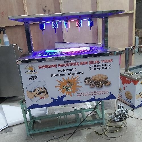 Automatic WATER Hygienic Pani Puri Machines, Model Name/Number: SW06, Capacity: 36 L