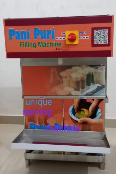 Unique Stainless Steel Pani Puri Filling Machine