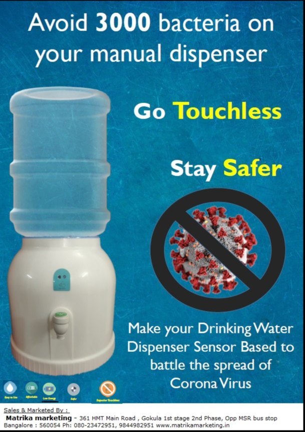 Plastic Automatic water dispenser