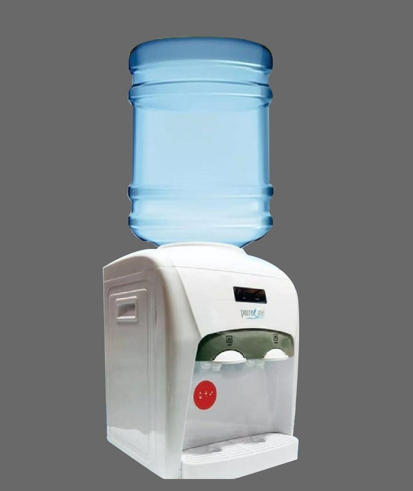 White Bottle Uploading Water Dispenser, PureOne
