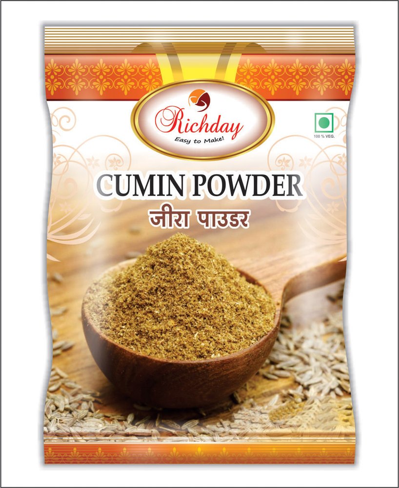 Richday Fssai Cumin Powder, Packaging Size: 100g