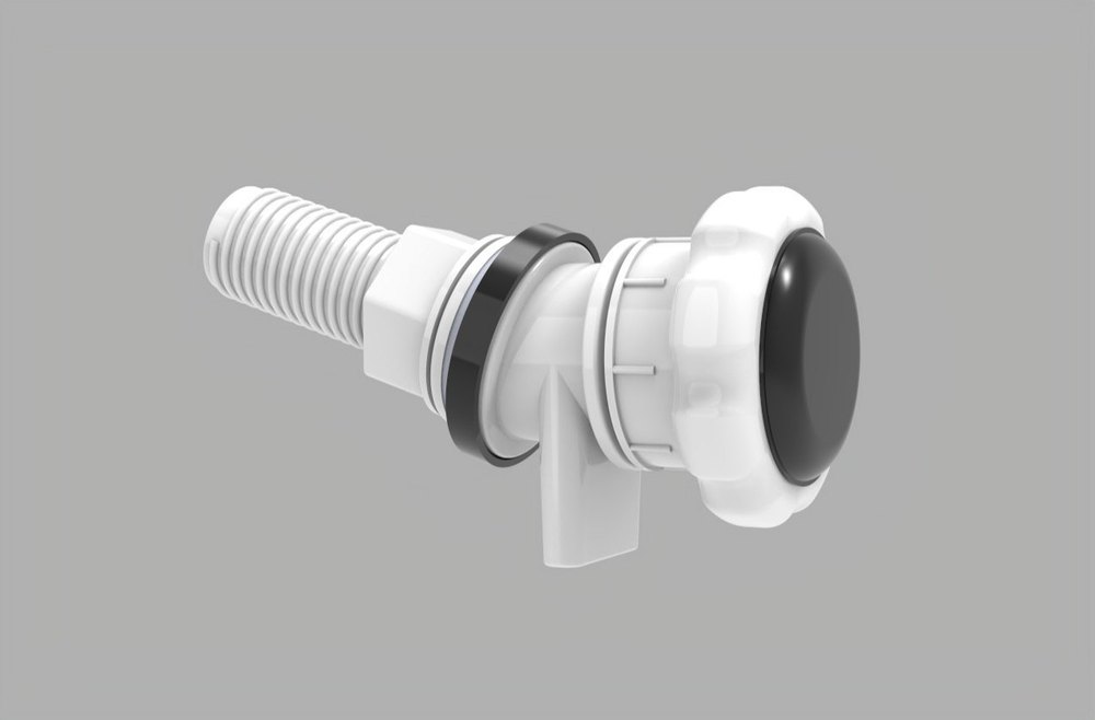 White Glossy Cool Water Jug Taps, Material Grade: Ppcp