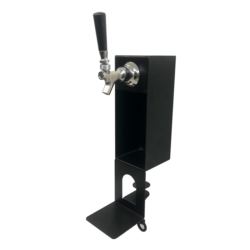 Economy Clamp on Tower With Powder Coated, Black