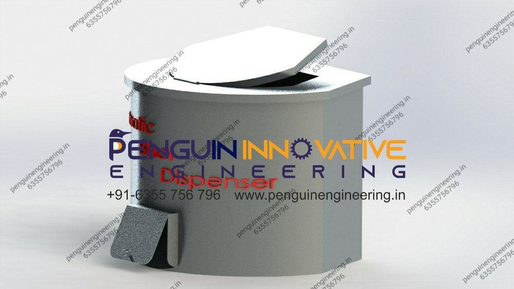 Stainless Steel Automatic Bhel Dispenser, Capacity: 20 Kg