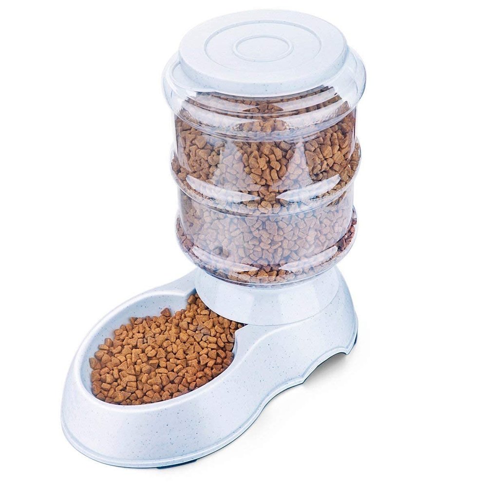 Multicolor Fully Automatic Pet Food Dispenser