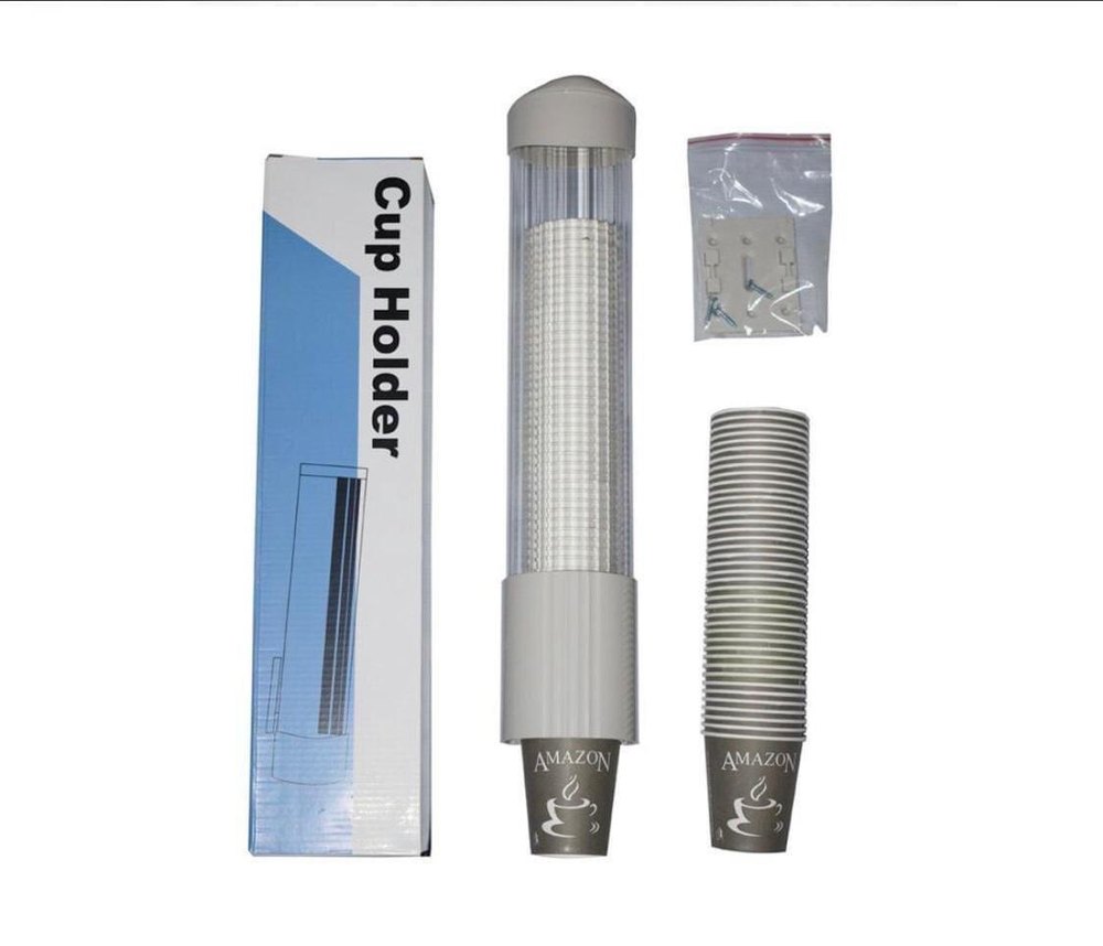 Plastic White Paper Cup Dispenser