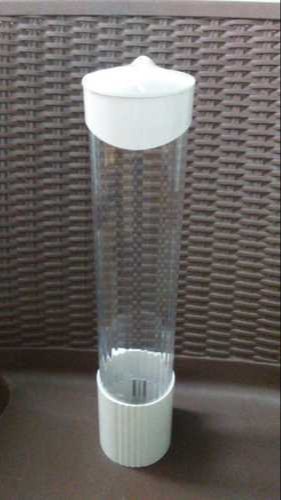 ABS Plastic Manual Water Cup Dispenser, Capacity: 80-100