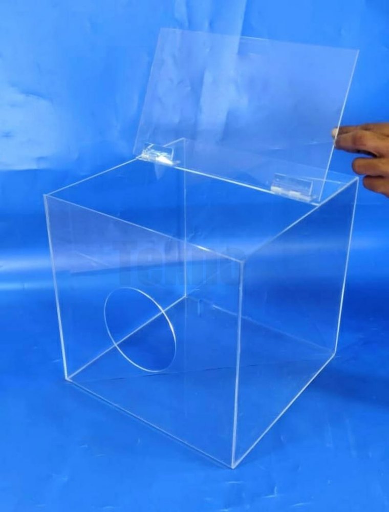 Transparent Acrylic Safety PPE Dispenser, 2-5mm