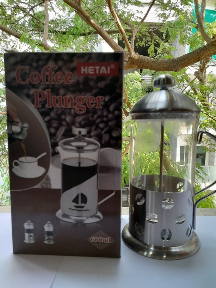 Chinese made Manual French Press Coffee Maker 600ml