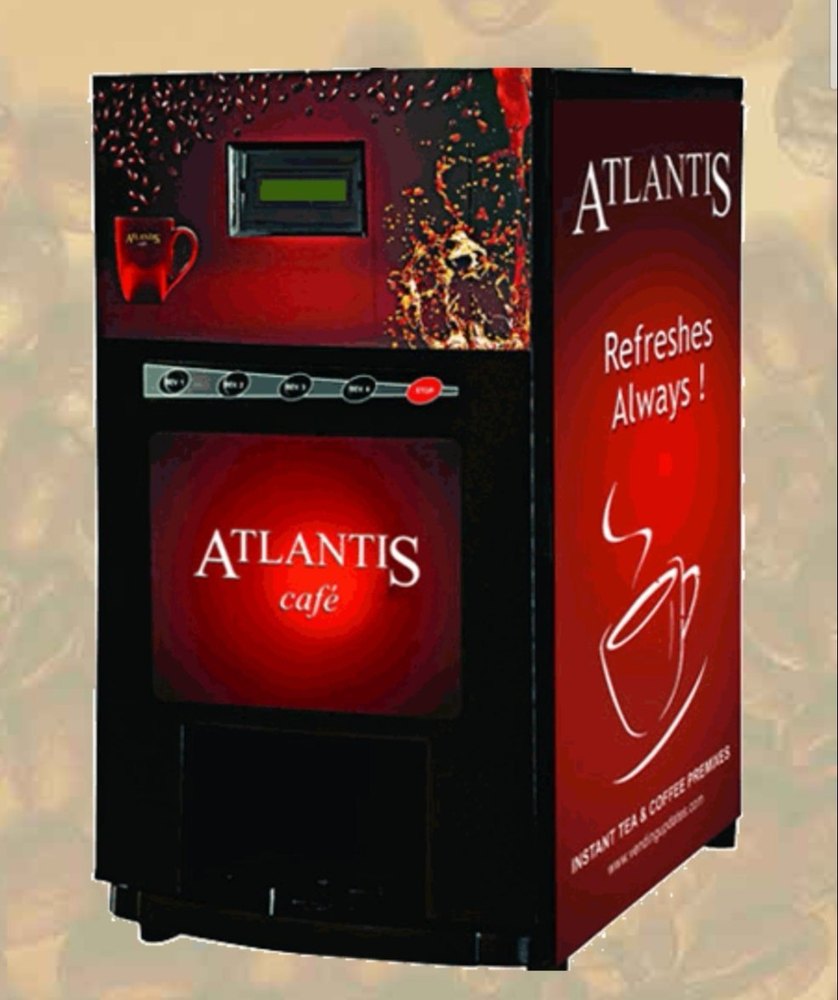 Abs Plastic Atlantis Tea And Coffee Vending Machines, For Offices