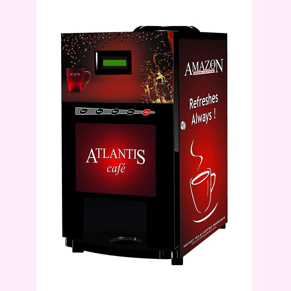 ABS Plastic Atlantis Two Way Coffee Vending Machine, For Offices