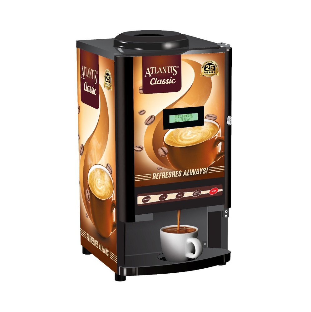 Atlantis classic Cafe Mini 2 lane option Vending Machine, For Offices
