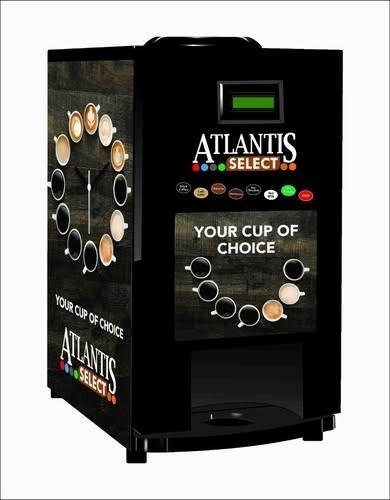 ABS Plastic Atlantis Tea And Coffee Vending Machines, For Offices