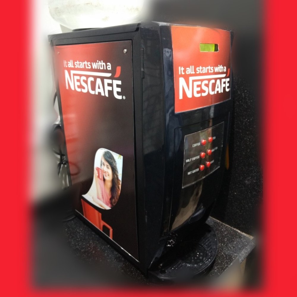 1 Kg Free Black Coffee Vending Machine, For Offices