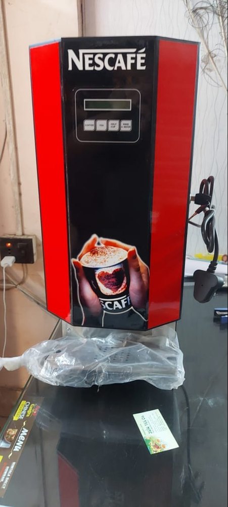 Stainless Steel Nescafe Coffee Vending Machines