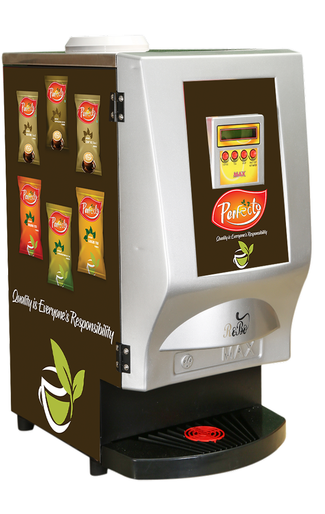 Perfecto Stainless Steel Nestle Nescafe Coffee Vending Machine, For Office Restaurant and Cafe