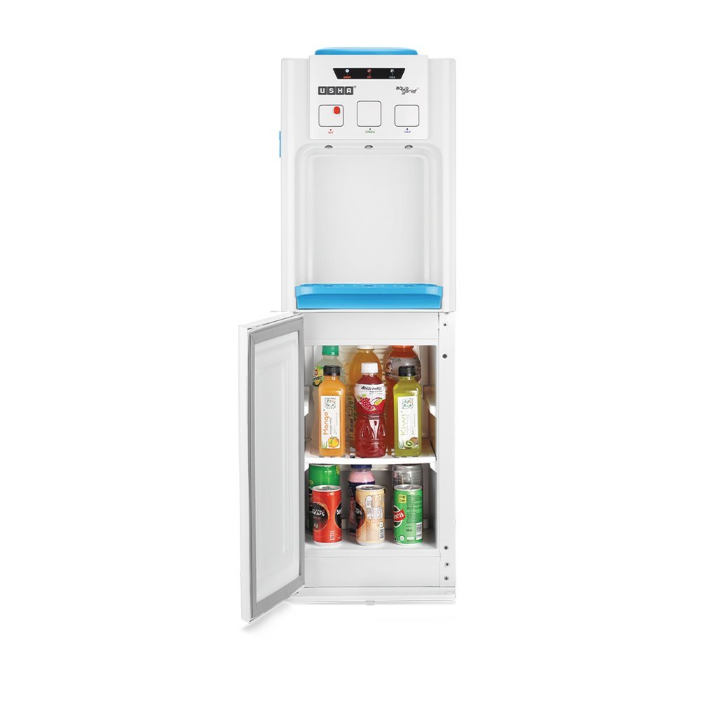 Usha Aquagenie Floor Standing Water Dispenser With Storage Cabinet