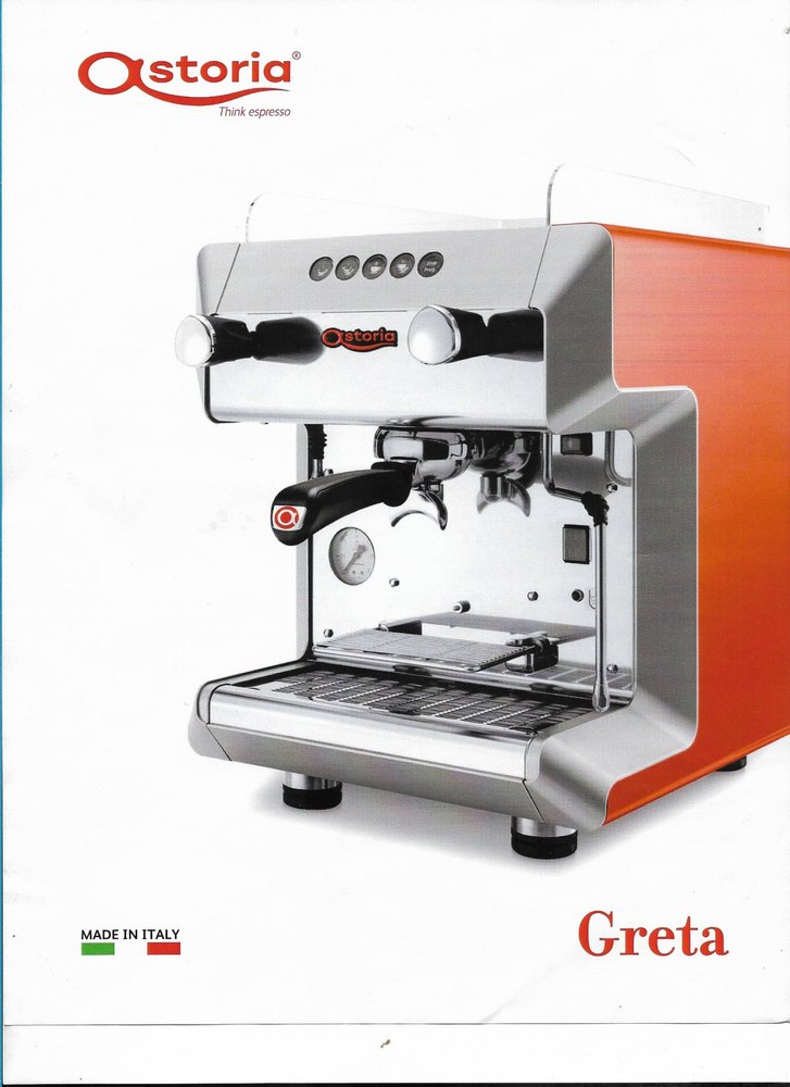Stainless Steel Astoria Greta Coffee Machine