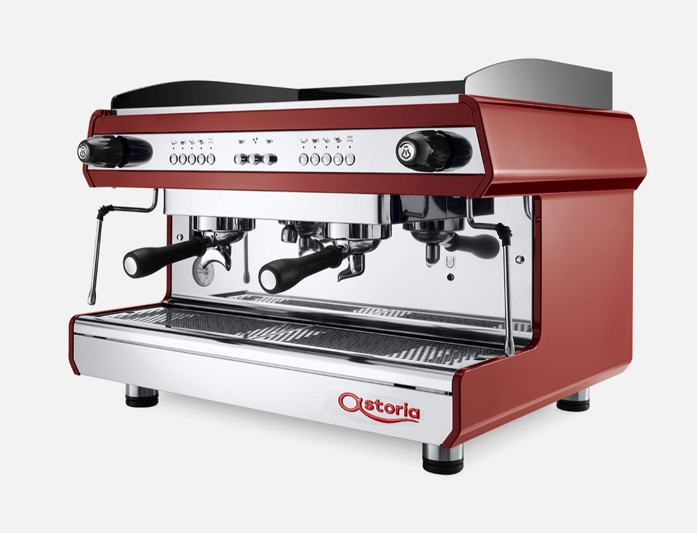 Astoria Brilliant Red Tanya R Coffee Machine