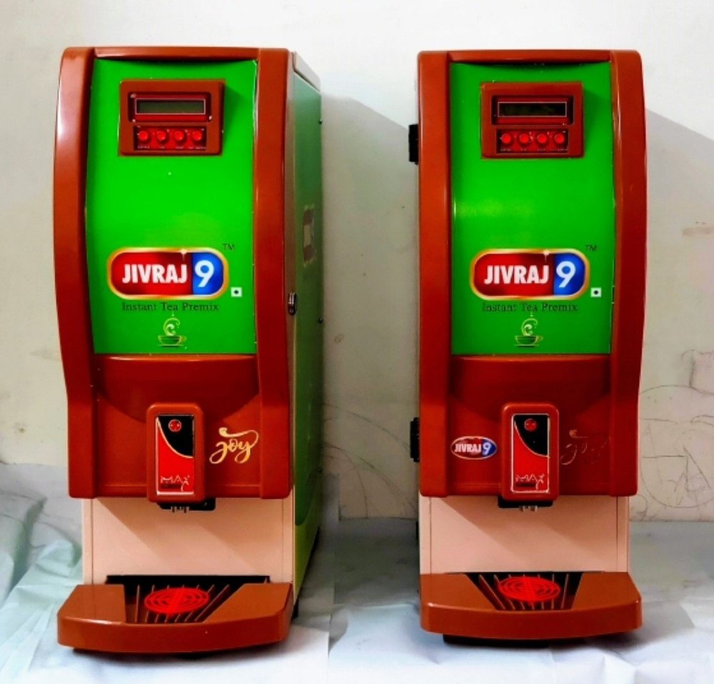 JIVRAJ9 ABS Plastic Bubble Top Coffee Vending Machine, For Offices