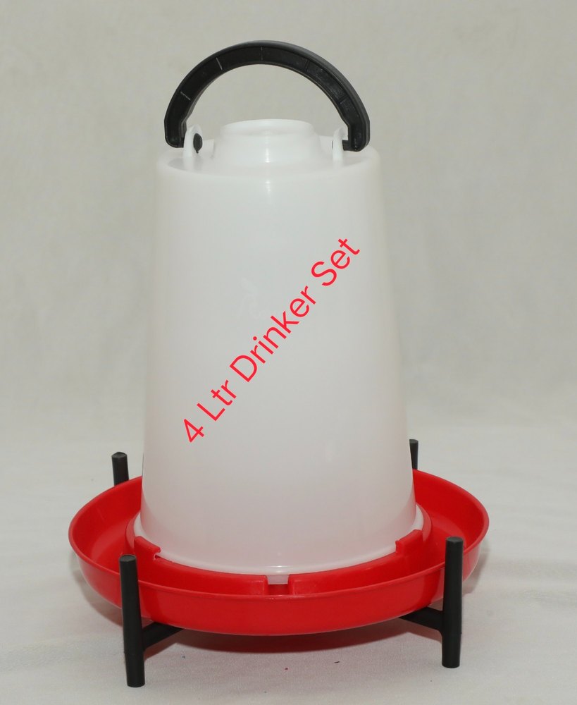 Manual Pan and Jar Drinker Set 4ltr, 4 Liters