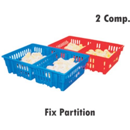 Plastic 2 Compartments Chick Transport Box