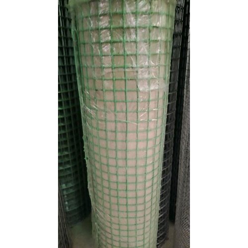 Square Green Pvc Chicken Weld Mesh, For Fencing, Thickness: 4 mm