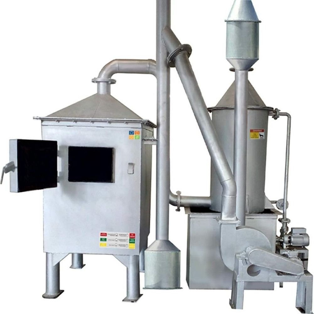 Electrical Stainless Steel Poultry Waste Incinerator, For Industrial, Capacity: 20kg/batch