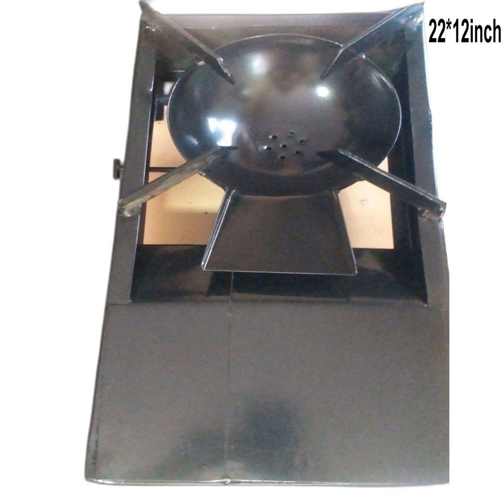 Mild Steel Domestic Coal Stove, For Cooking, Dimension: 22*12inch