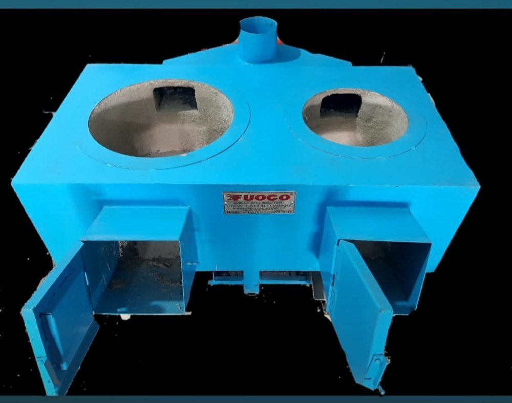 FIREWOOD TWO VESSALS STOVE, Dimension: 4x2 Ft