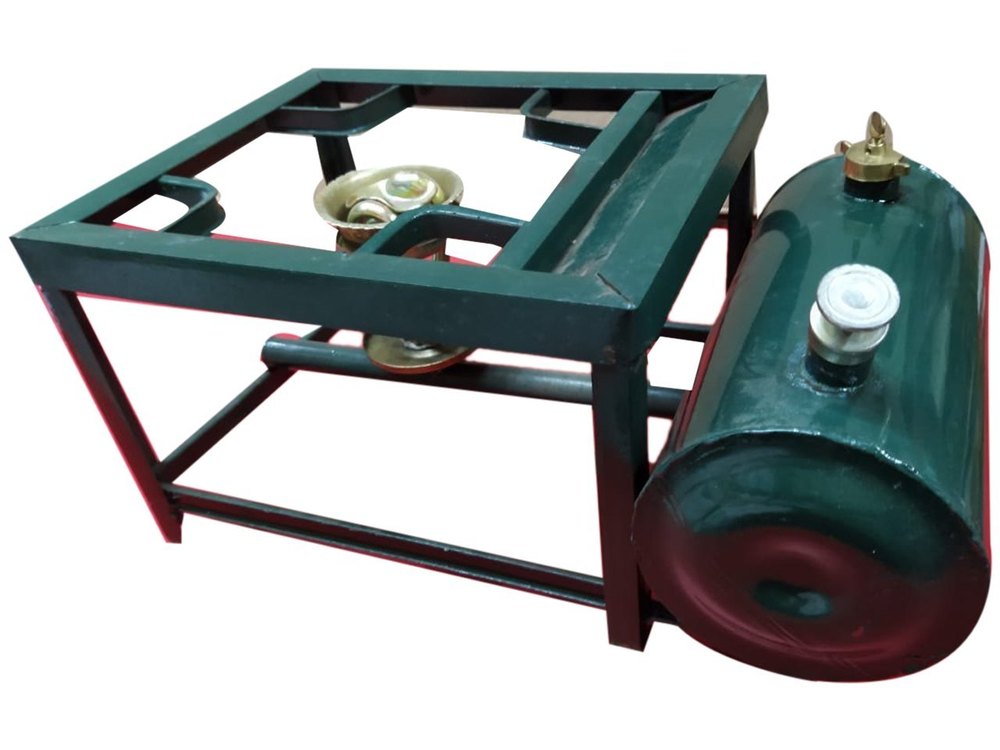 Green Iron Kerosene Stove, For Cooking
