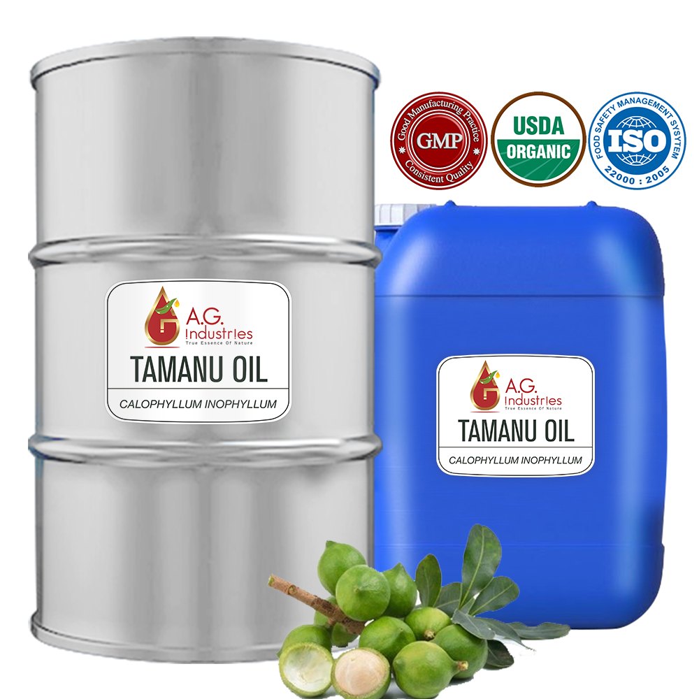 100% Calophyllum Inophyllum Tamanu Oil, For Pharma