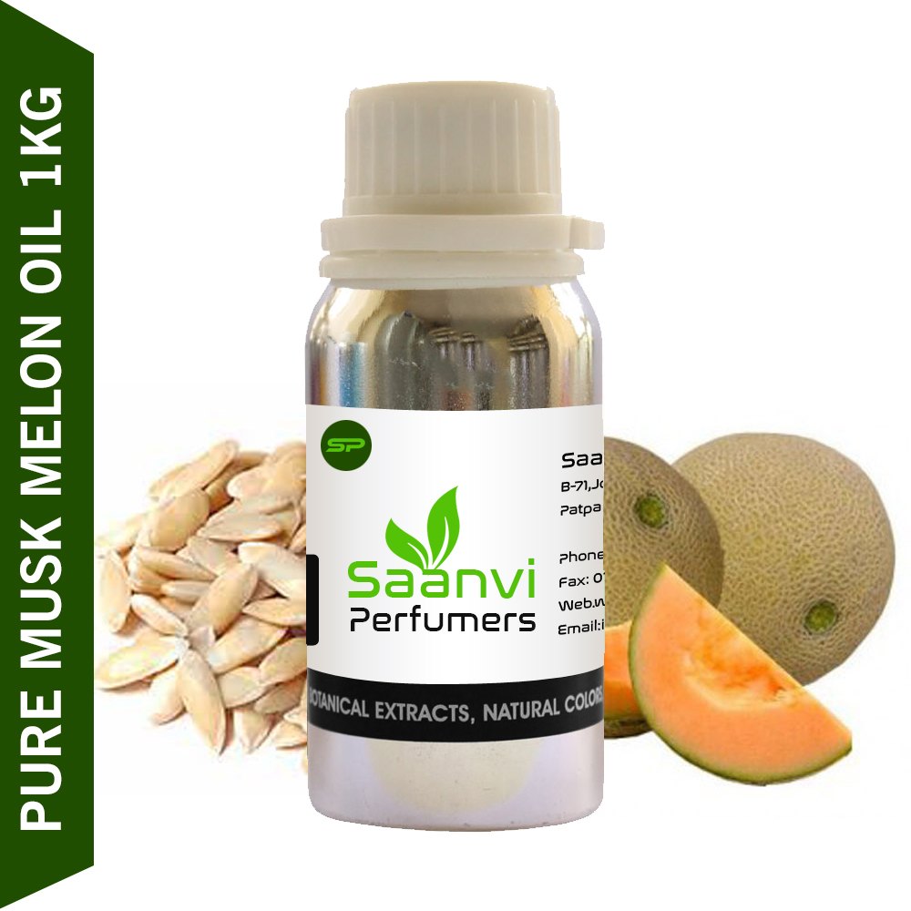 Saanvi Perfumers Cucumis Melo Musk Melon Oil 1kg, For Cosmetic