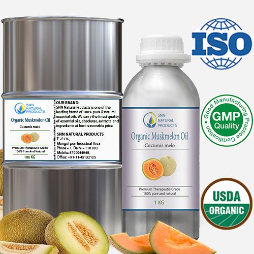 Organic Muskmelon Oil, Pack Size : 1 kg
