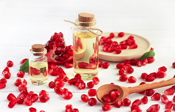 Punica granatum Skin Care Cold Pressed Pomegranate Seed Oil, For Cosmetic