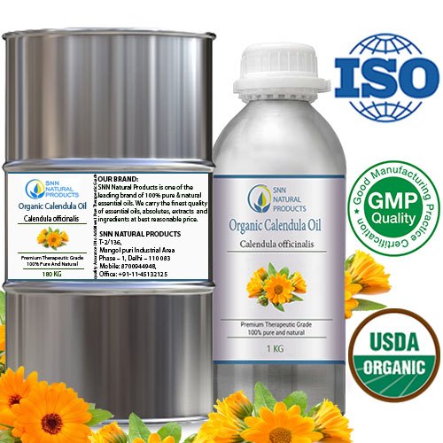 Organic Calendula Oil, Packaging Size: 500 mL and 5 litre