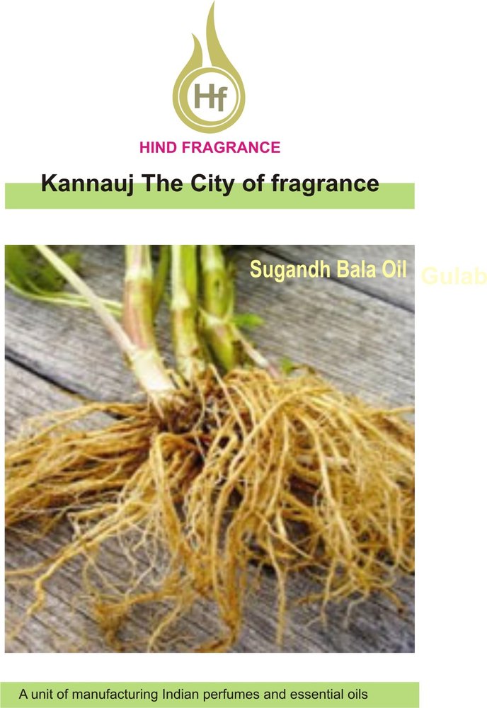 Steam Distillation Dark Brown Valeriana Wallichi (sughand Bala Essential Oil), For Skin Care