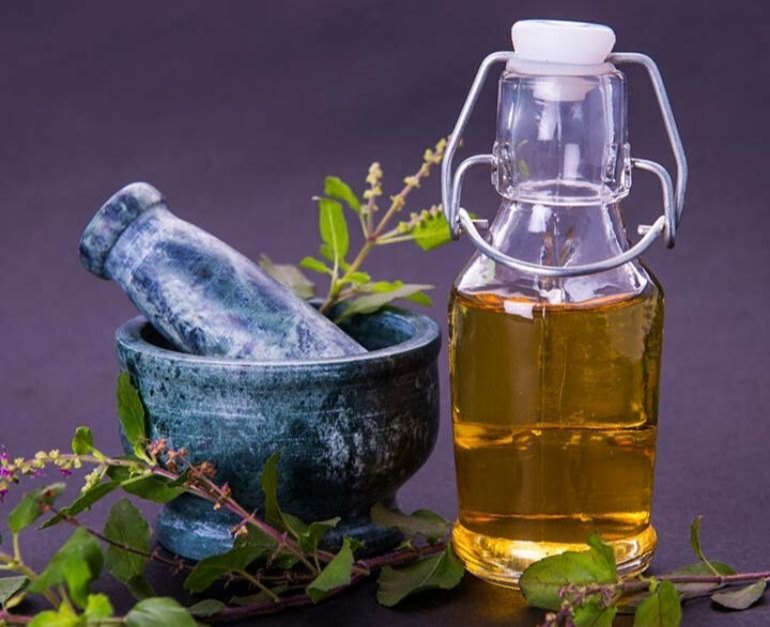 Tulsi Oil, Bottle