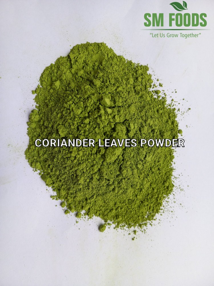 Dehydrated Coriander Leaves Powder, Packaging Size: 20 Kg, Packaging Type: Bag