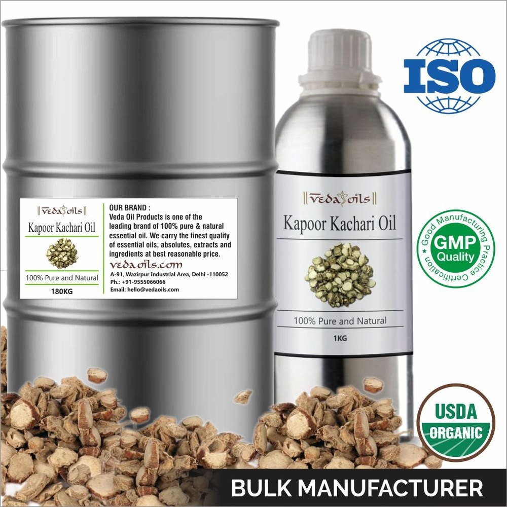Melissa Officinalis Kapoor Kachari Oil Ginger Lily Oil