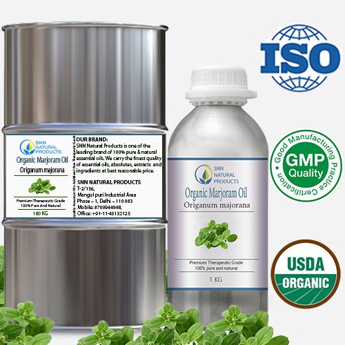 SNN Natural Organic Marjoram Oil, Packaging Type: Plastic Bottle