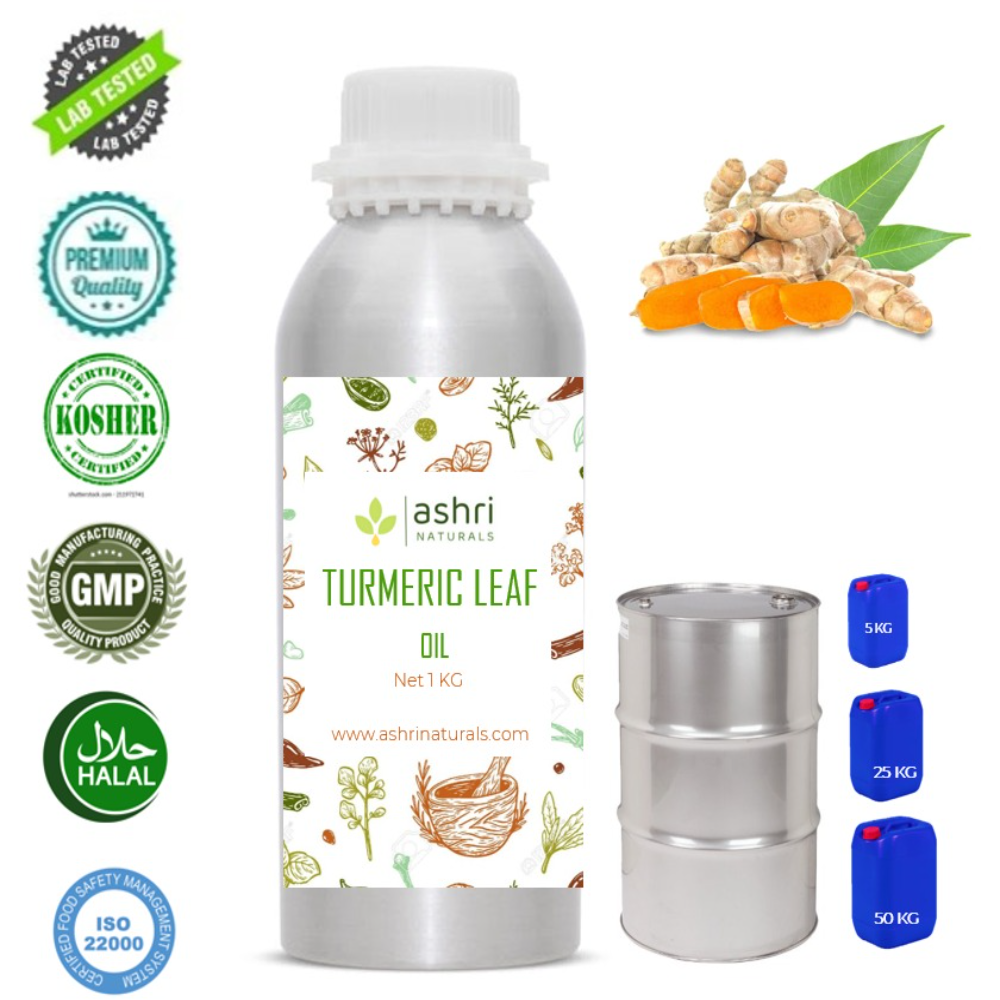 Steam Distillation Turmeric Leaf Oil