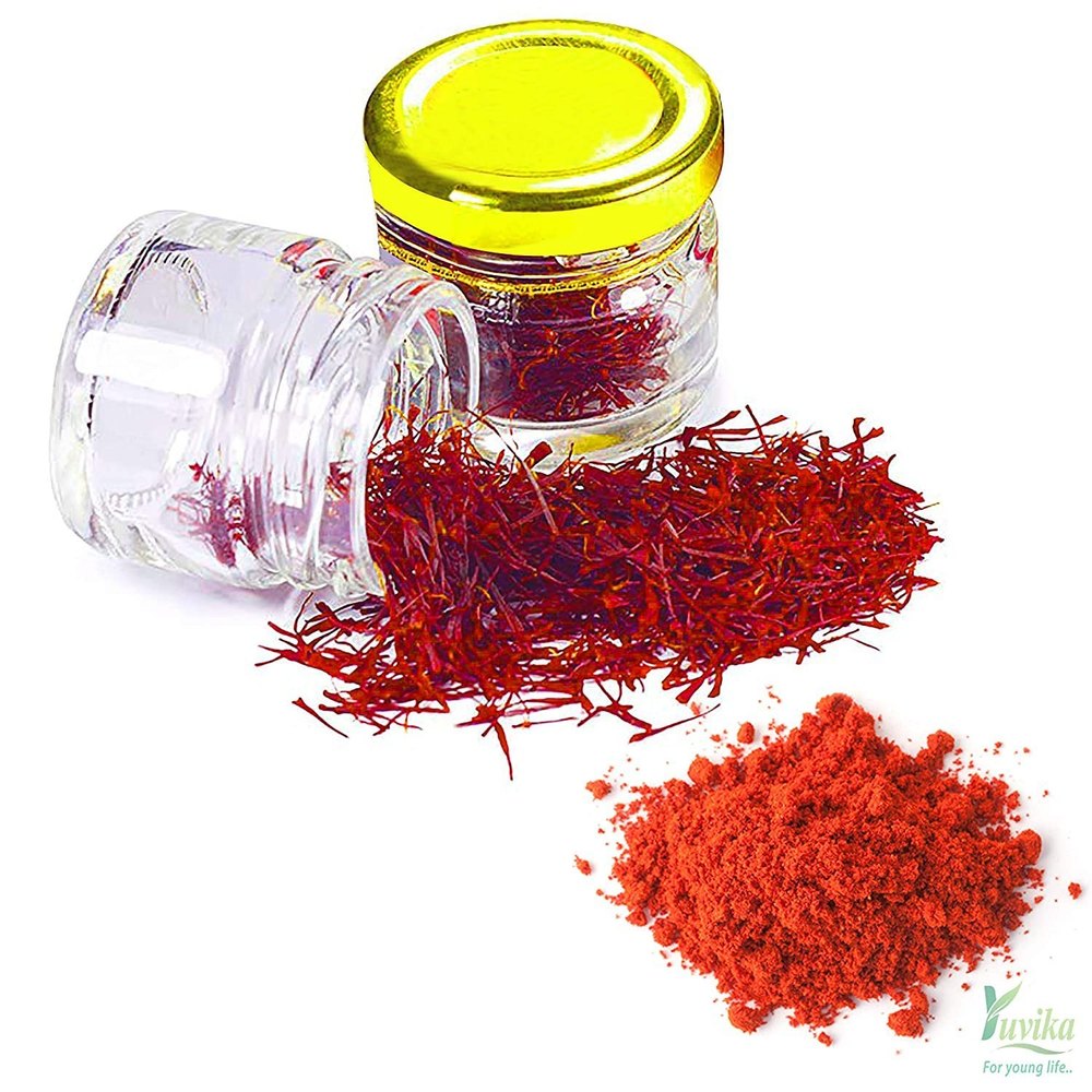Natural Saffron Powder, Packaging Type: Loose