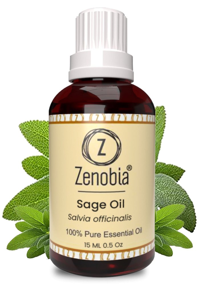 Zenobia 100% Pure Natural Sage Oil