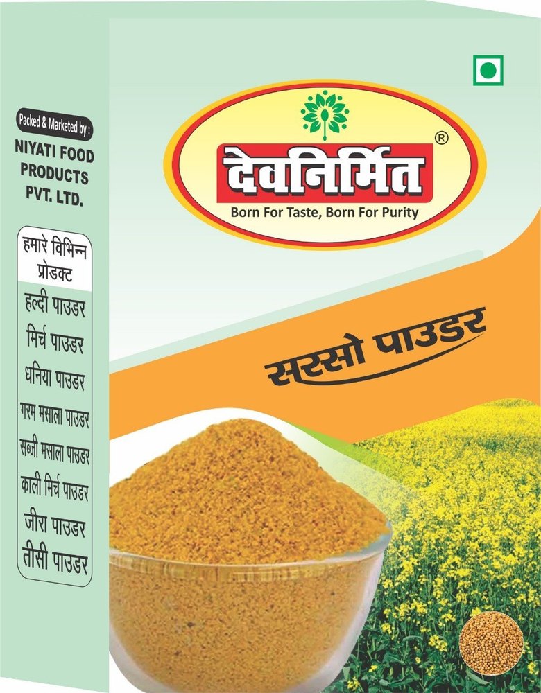 Devnirmit sweetness Sarso Powder, Packaging Type: Box, Packaging Size: 100g