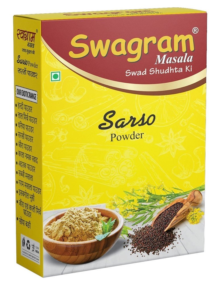 Swagram Spicy Sarso Masala Powder, Packaging Type: Box, Packaging Size: 100g