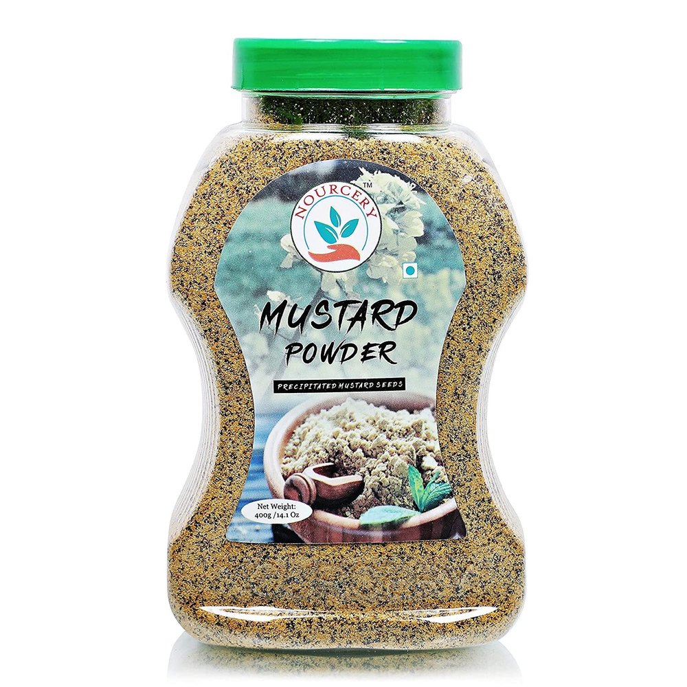 Nourcery Yellow Mustard Powder, Packaging Type: Jar, Packaging Size: 400g