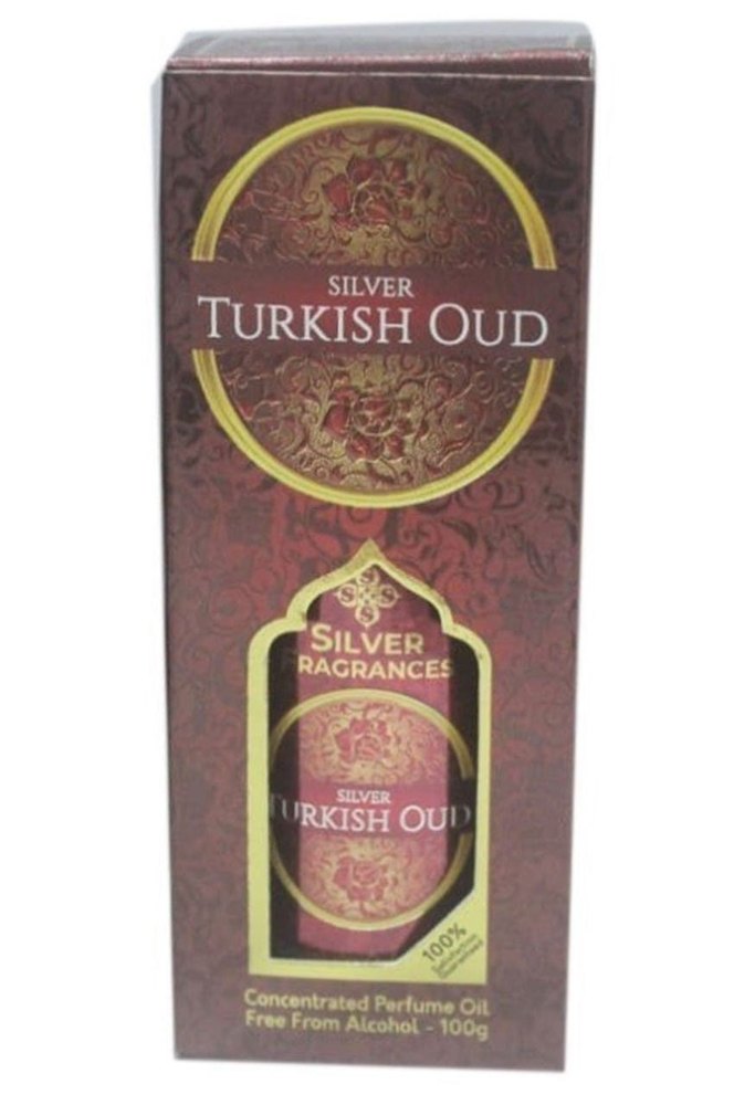 100mL Silver Turkish Oud Perfume Oil, Packaging Type: Box