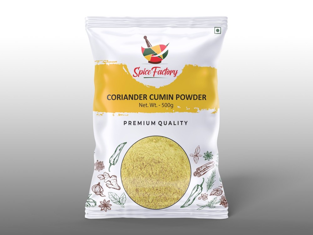 Natural Green Coriander Cumin Powder, For Cooking, 500 g