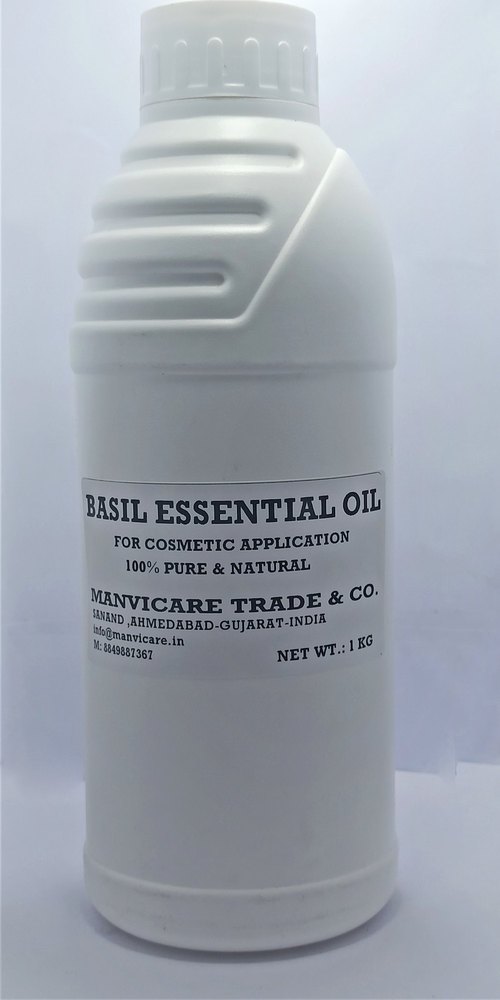 TIJA Liquid Basil Essential Oil, For Cosmetic